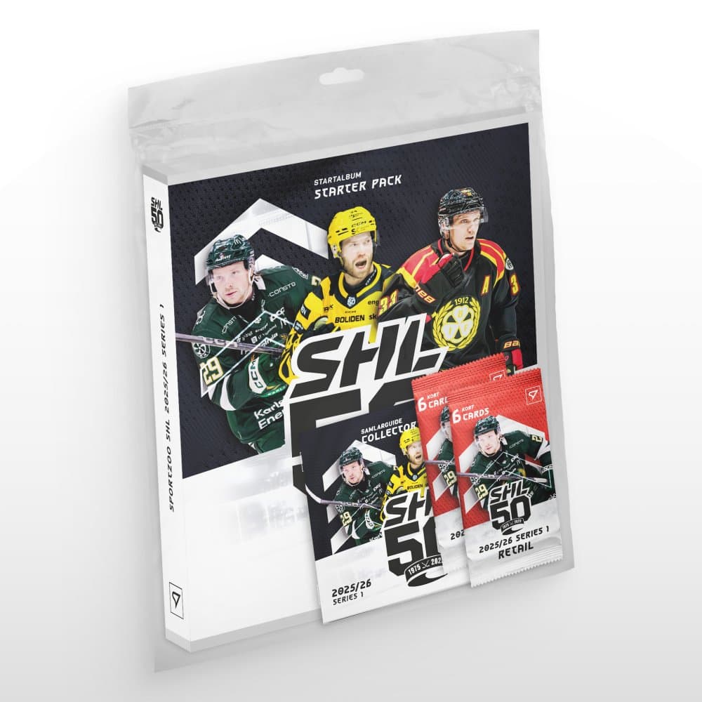 Startpaket – Hockey Trading Cards SportZoo SHL 2025/26 - Serie 1